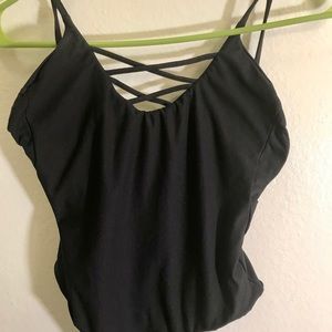 Billa bong one piece swim suit in black